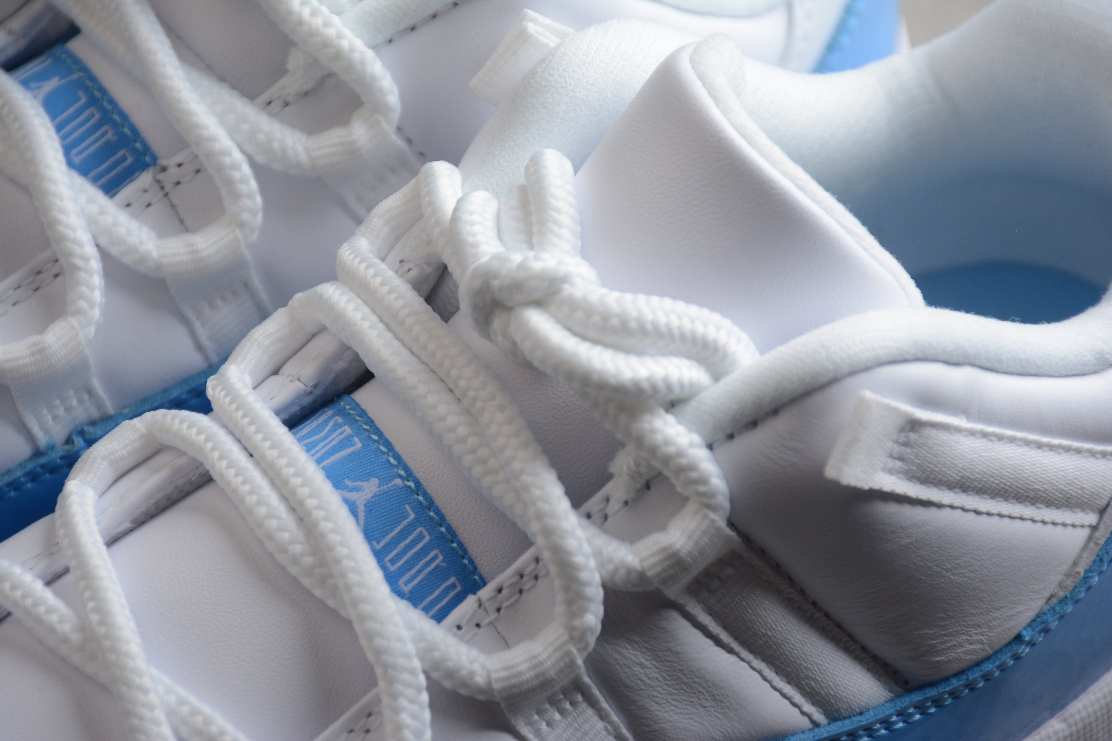 AJ 11 Low  " White & University Blue "