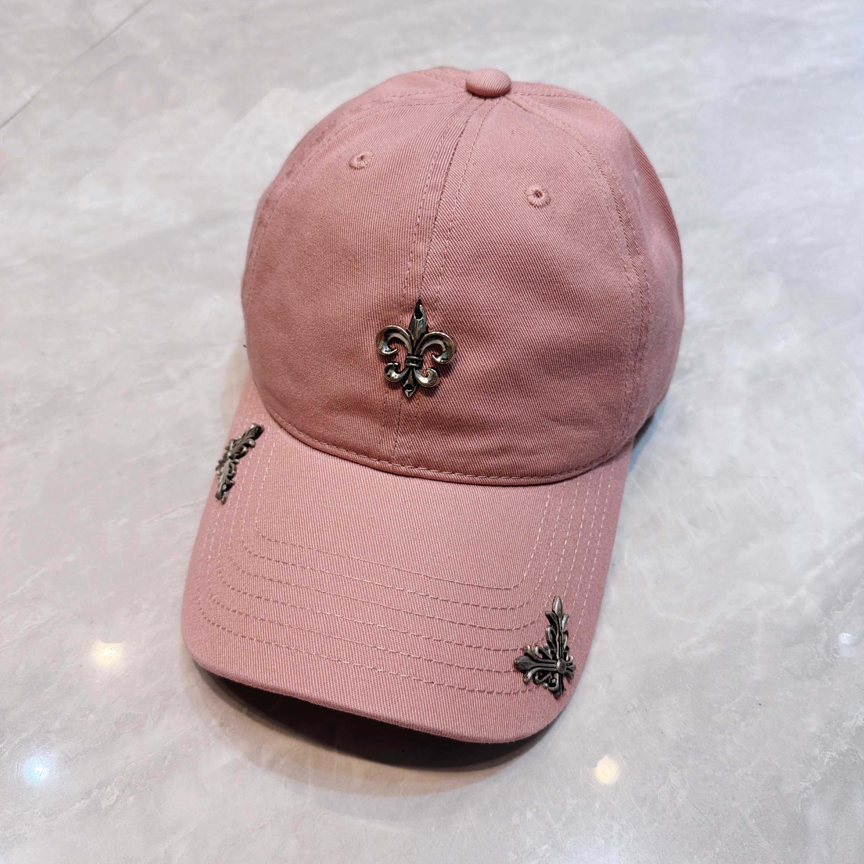 Chrome Hearts Cross‑Patch Baseball Cap